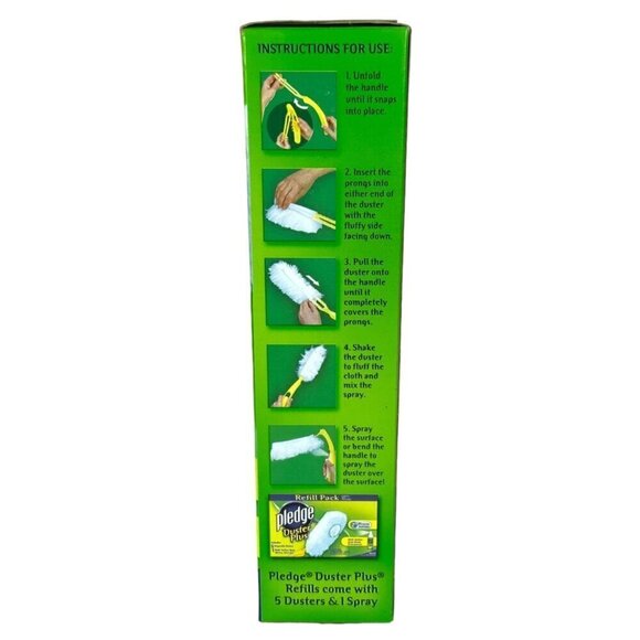 Pledge Duster Plus Kit With 4 Disposable Dusters & Multi-Surface Spray Discontin - Picture 2 of 6